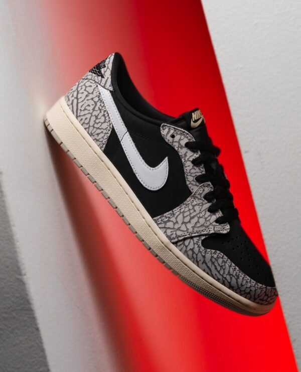 First Copy Shoes Nike Air Jordan Retro 1 Low Elephant Print