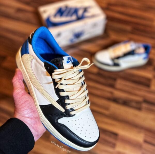 First Copy Shoes Nike Air Jordan Retro 1 Low Fragment x Travis Scott