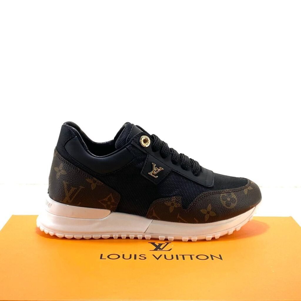 First Copy Shoes Louis Vuitton LV Runaway Monogram Brown Black