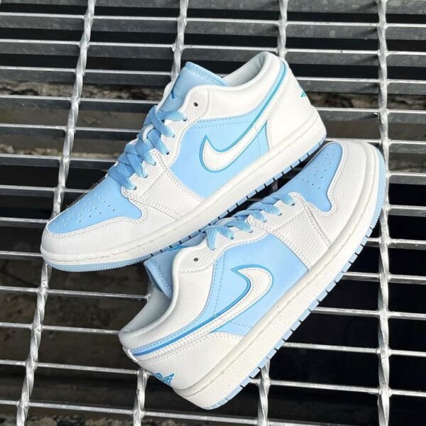 First Copy Shoes Nike Air Jordan 1 Low Everse Ice Blue