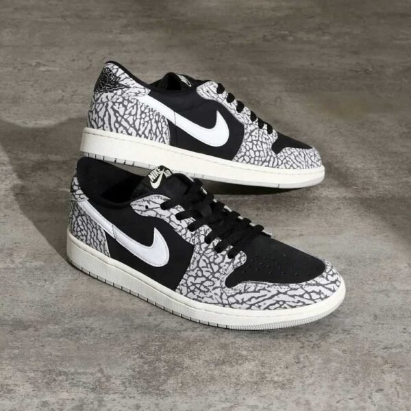 First Copy Shoes Nike Air Jordan Retro 1 Low Elephant Print