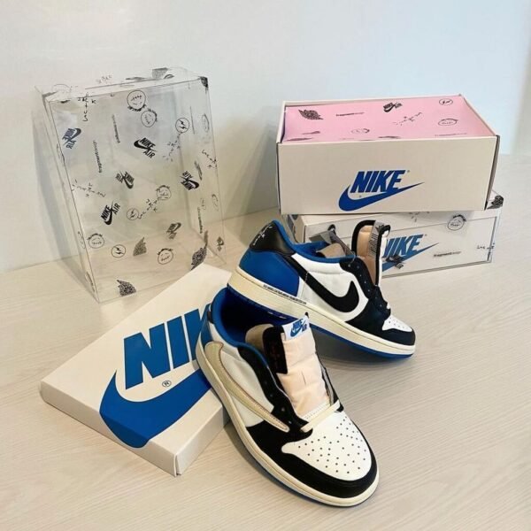 First Copy Shoes Nike Air Jordan Retro 1 Low Fragment x Travis Scott