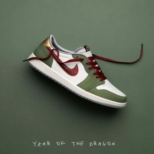 First Copy Shoes Nikee Air Jordan 1 Low Chinese New Year of the Dragon