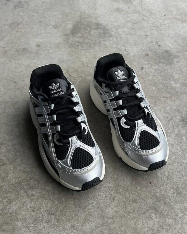 First Copy Shoes Adidas Ozmillen Silver Black