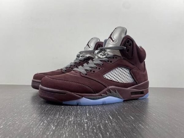 First Copy Shoes Nike Air Jordan Retro 5 Burgundy