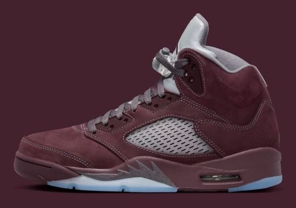 First Copy Shoes Nike Air Jordan Retro 5 Burgundy