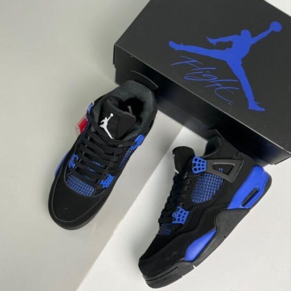 First Copy Shoes Nike Air Jordan Retro 4 Thunder Blue