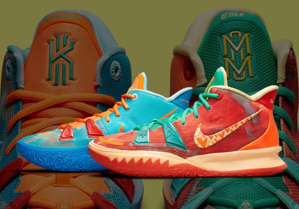 First Copy Shoes Nike Kyrie 7 x Sneaker Room Fire Water