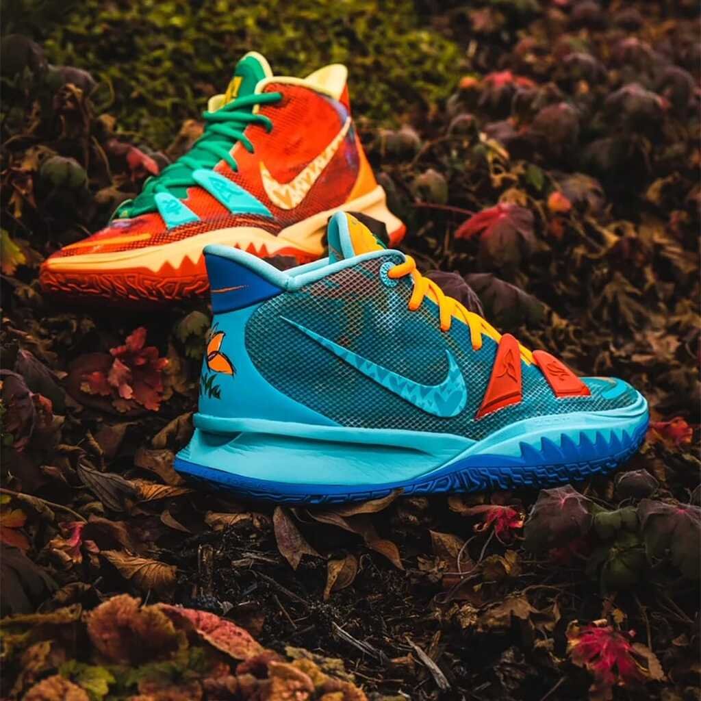 First Copy Shoes Nike Kyrie 7 x Sneaker Room Fire Water