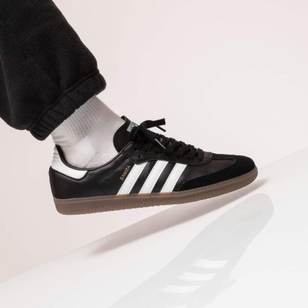 First Copy Shoes Adidas samba Black to White