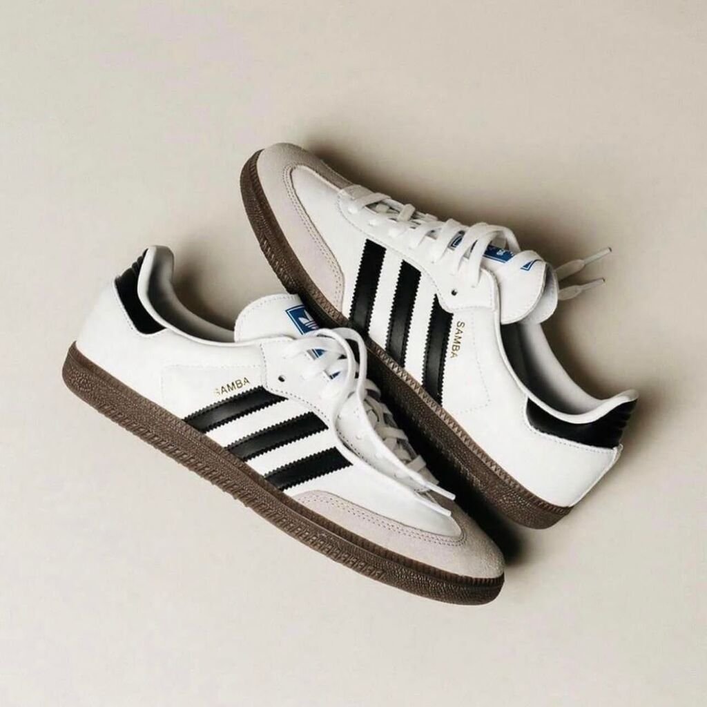 First Copy Shoes Adidas Samba White To Black