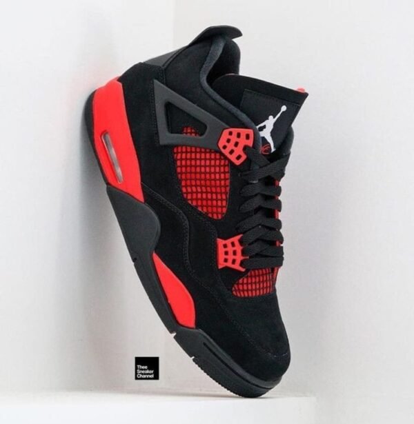 First Copy Shoes Air Jordan Retro 4 Red Thunder