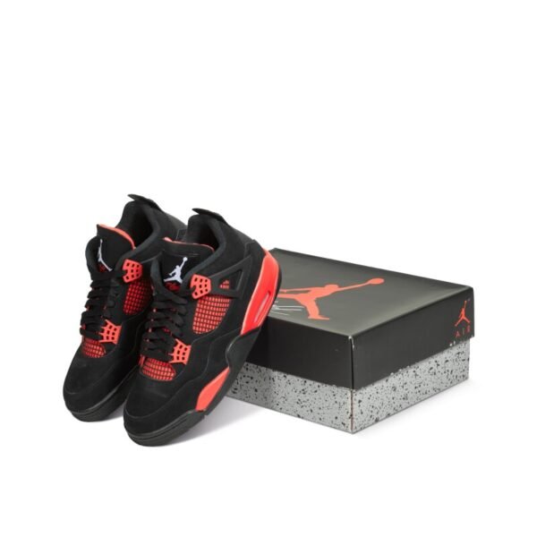 First Copy Shoes Air Jordan Retro 4 Red Thunder