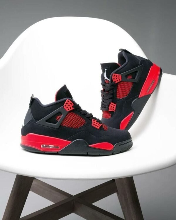 First Copy Shoes Air Jordan Retro 4 Red Thunder