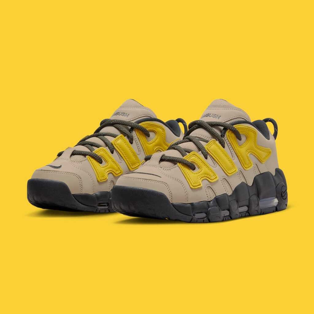 First Copy Shoes Ambush x Nike Air More Uptempo Limestone