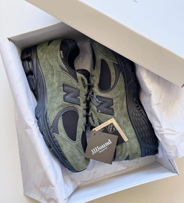 JJJound X New Balance 2002R Gore Tex Green First Copy Shoes