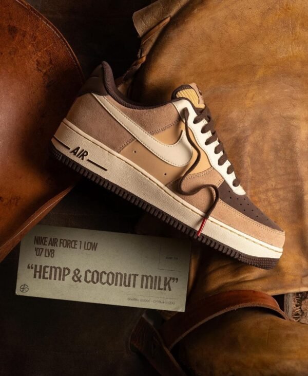 First Copy Shoes Nike Airforce 1 Hemp Coconut Milk