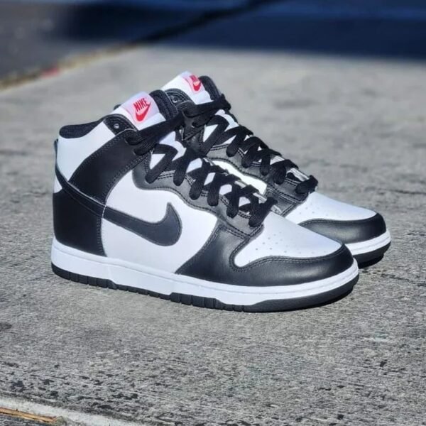 First Copy Shoes Nike Dunk High Panda Black White