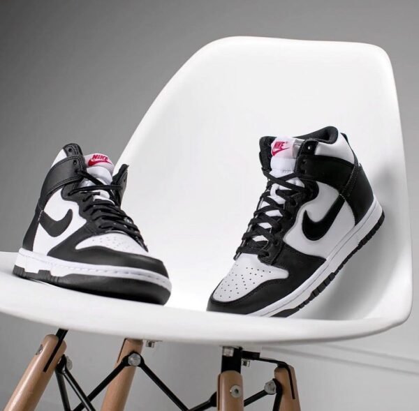 First Copy Shoes Nike Dunk High Panda Black White