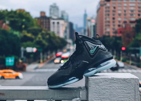 First Copy Shoes Nike Lebron 19 Black Aqua