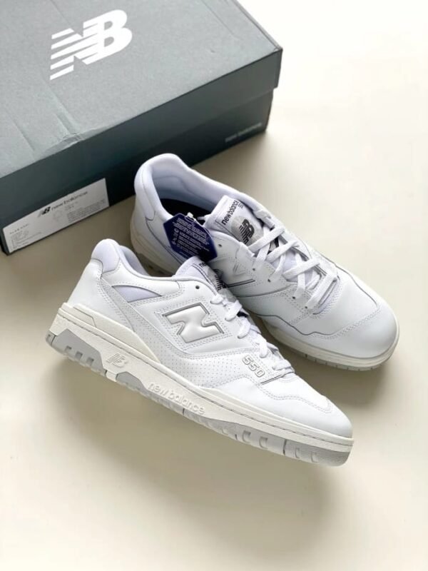 First Copy Shoes New Balance 550 White Grey