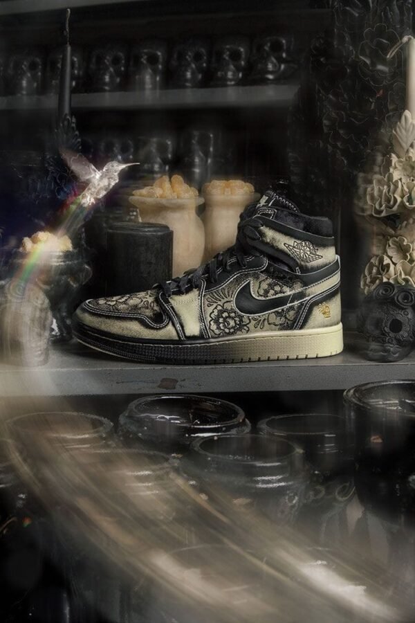 First Copy Shoes Nike AJ Retro 1 High Zoom Air CMFT 2 Dia De Muertos