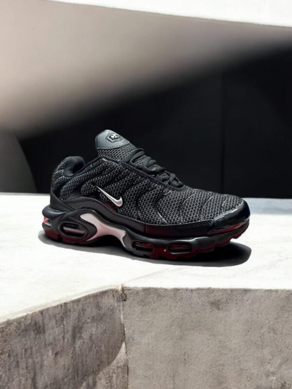 First Copy Shoes Nike AirMax Plus Metallic Black Silver