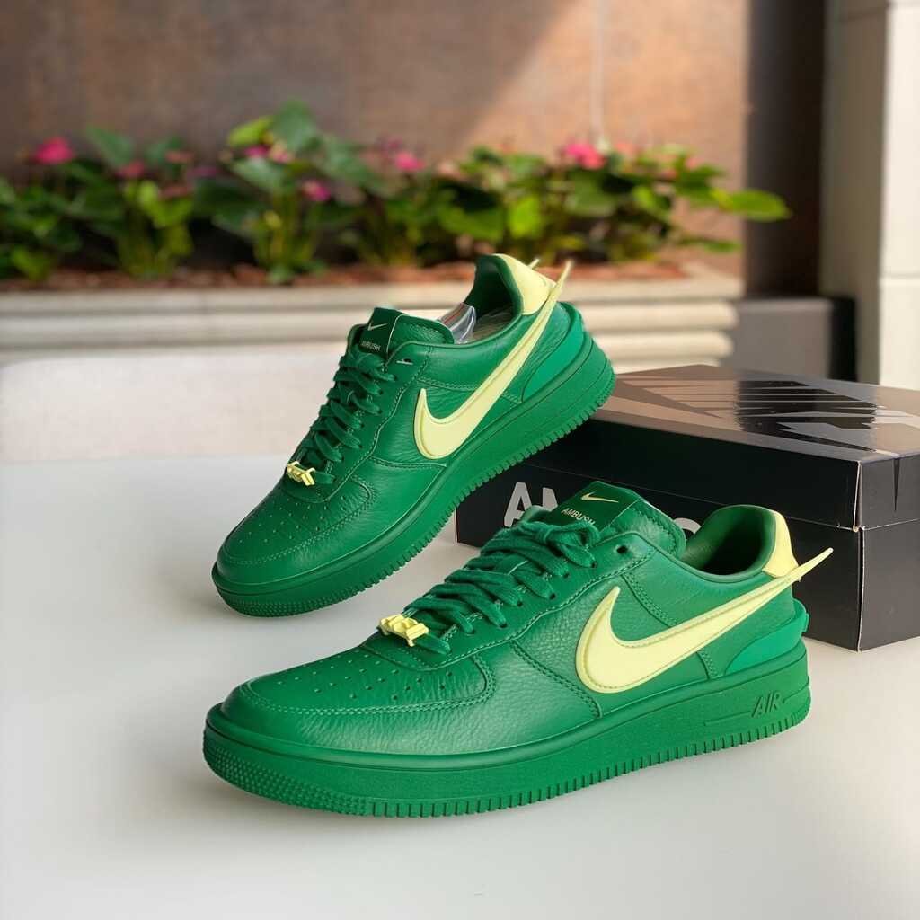 First Copy Shoes Nike Airforce 1 Low SP Ambush Pine Green