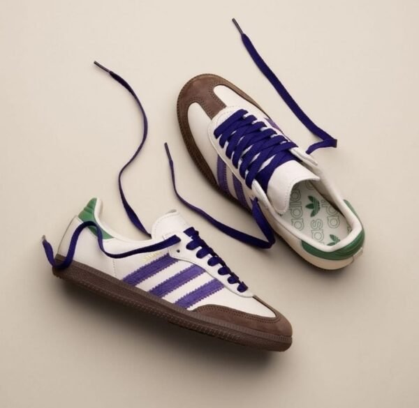 First Copy Shoes Adidas Samba Core Purple Green