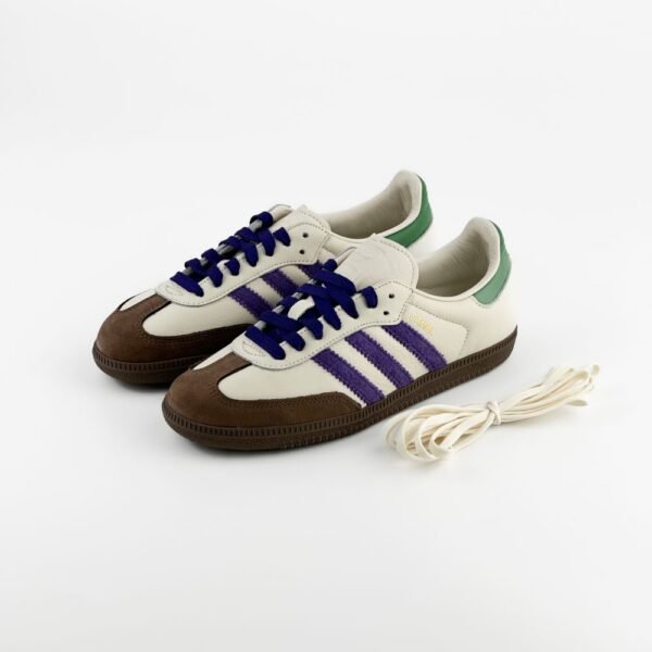 First Copy Shoes Adidas Samba Core Purple Green