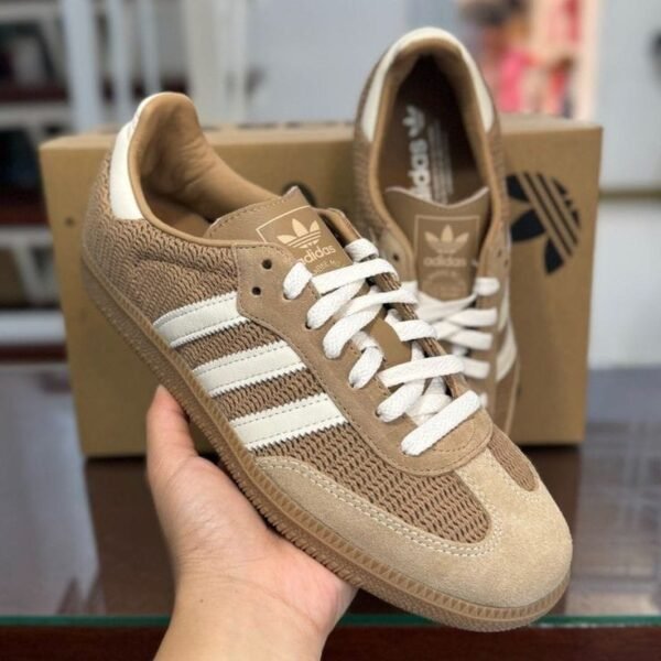 First Copy Shoes Adidas Samba OG Cardboard Dessert Brown