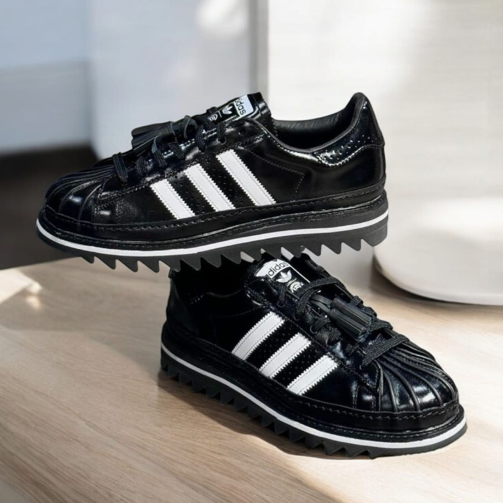 First Copy Shoes Adidas X Clot Superstar by Edison Chen Black