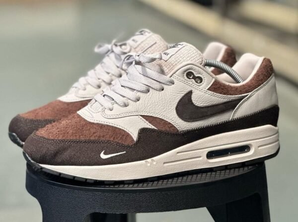 First Copy Shoes Nike Airmax 1 Brown Stone