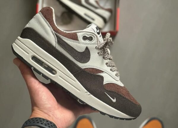 First Copy Shoes Nike Airmax 1 Brown Stone