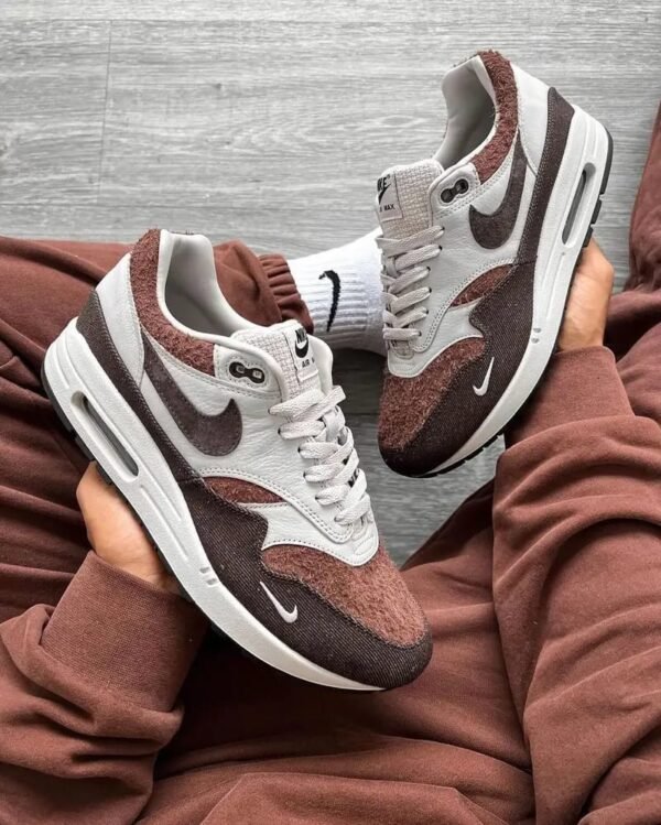 First Copy Shoes Nike Airmax 1 Brown Stone