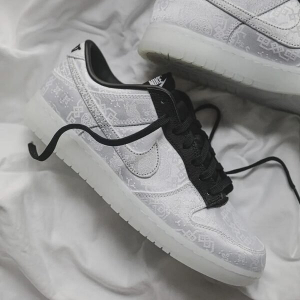 First Copy Shoes Nike Dunk Low Clot x Fragment White