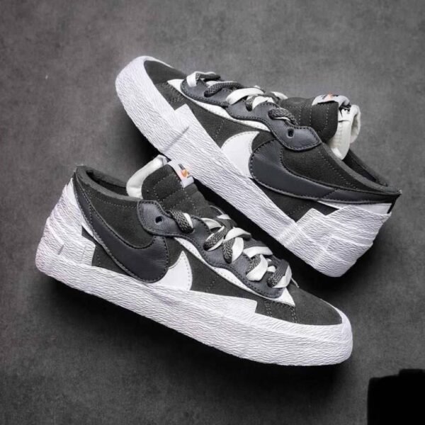 First Copy Shoes Nike Sacai X Blazer Low Grey