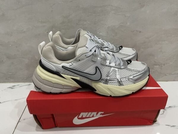First Copy Shoes Nike V2k Run Metallica Sliver