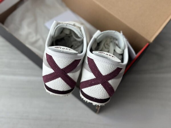 First Copy Shoes Onitsuka Tiger Mexico 66 White-Grey Berry