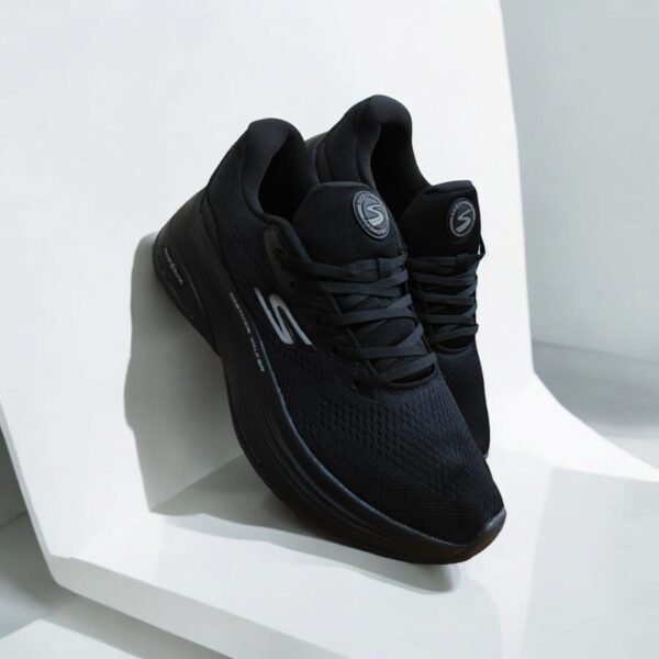 First Copy Shoes Skechers Go Walk Distance Walker Triple Black