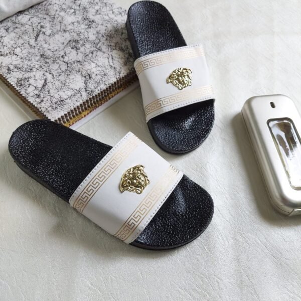 Versace White Flip-Flop