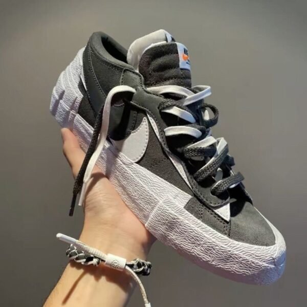 First Copy Shoes Nike Sacai X Blazer Low Grey