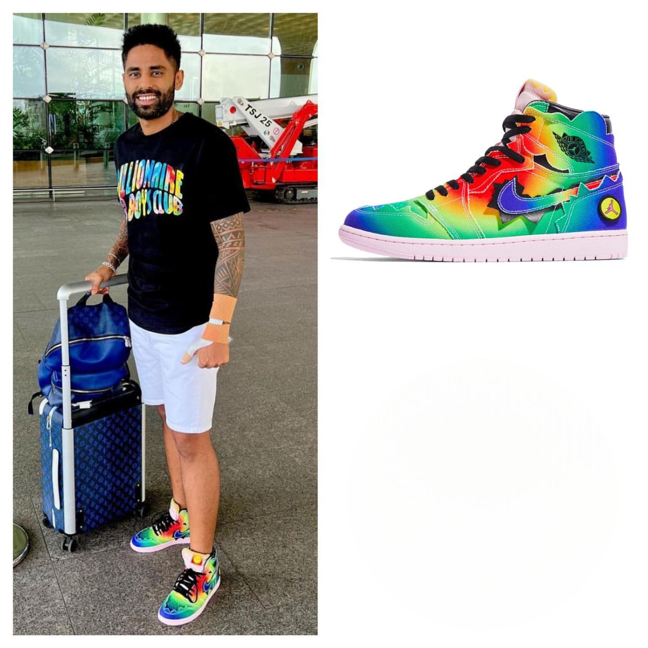 Suryakumar Yadav Sneaker Collection