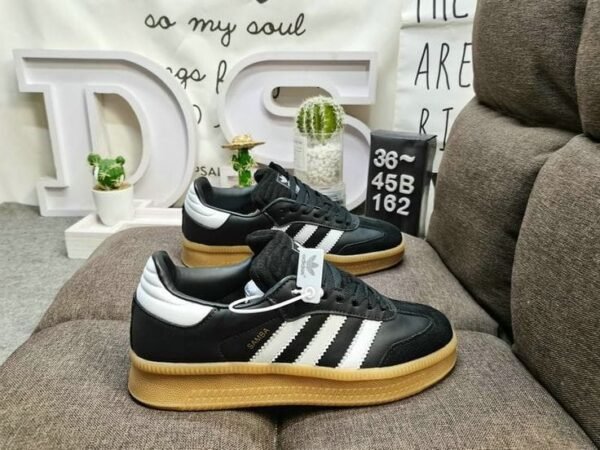 First Copy Shoes Adidas Palace x Puig Samba Black