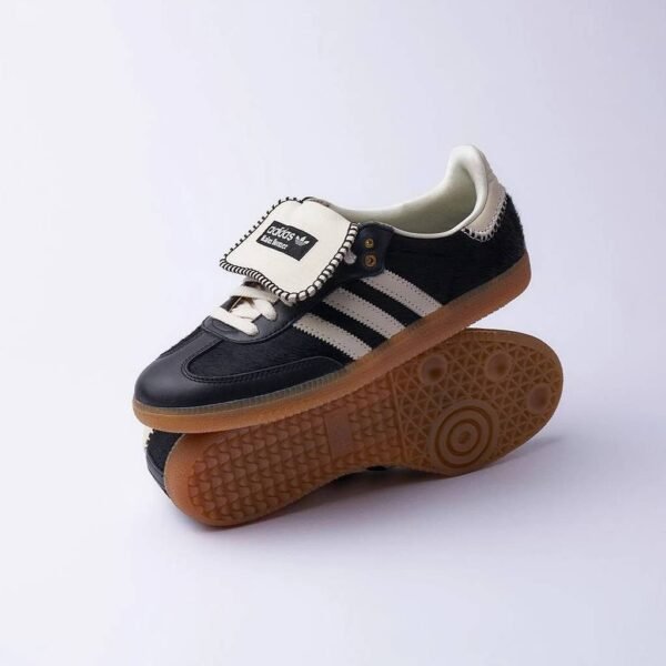 First Copy Shoes Adidas X Wales Bonner Samba Pony Tonal Core Black