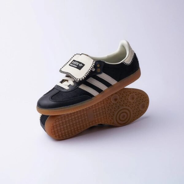 First Copy Shoes Adidas X Wales Bonner Samba Pony Tonal Core Black