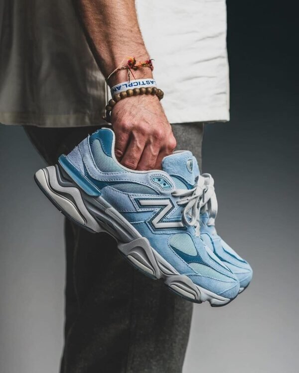 First Copy Shoes New Balance 9060 Chrome Blue