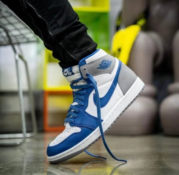 First Copy Shoes Nike Air Jordan Retro 1 High True Blue