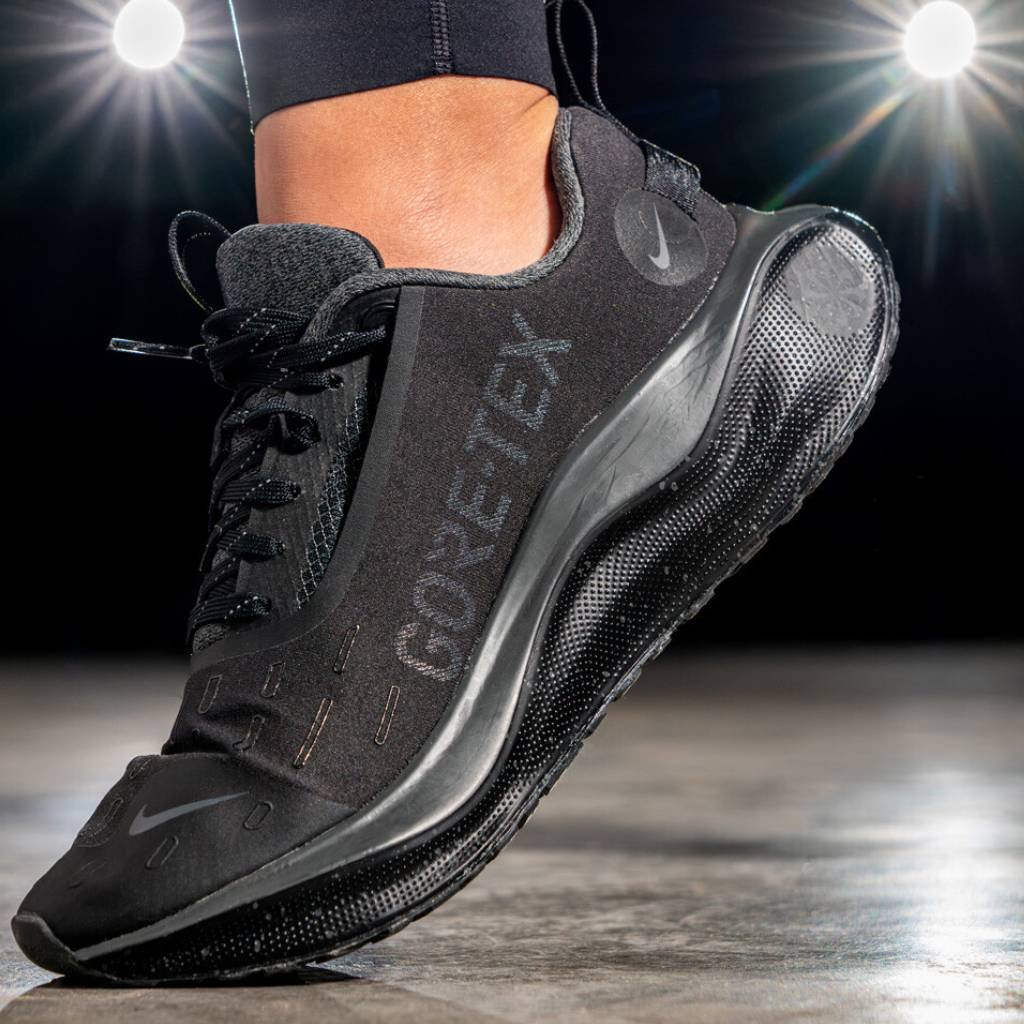 First Copy Shoes Nike Infinity Run 4 ReactX Gore-Tex All-Black