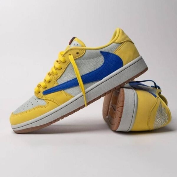First Copy Shoes Travis Scott X Air Jordan 1 Low OG Canary